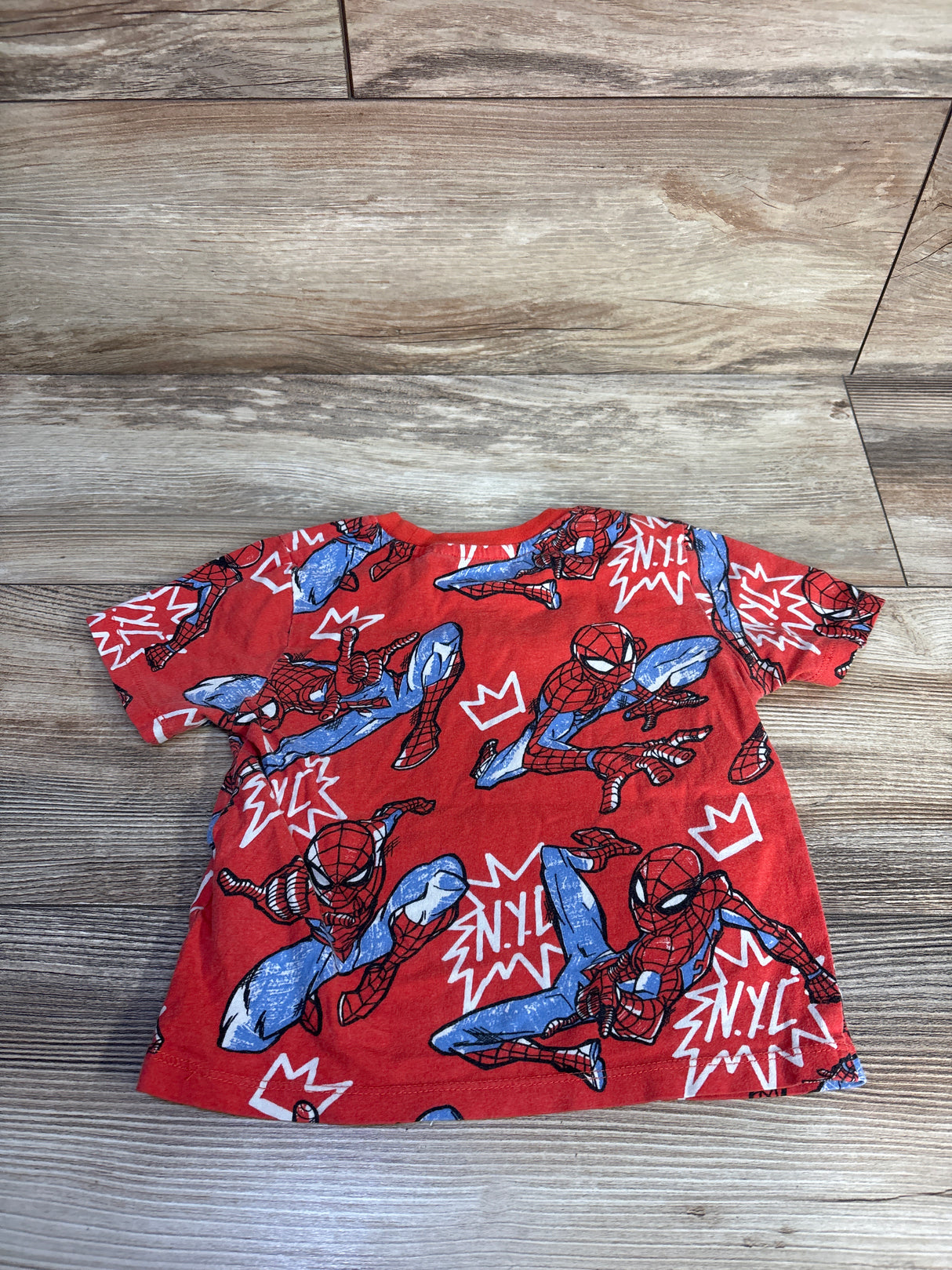 H&M Marvel Spider-Man Shirt Red sz 2T