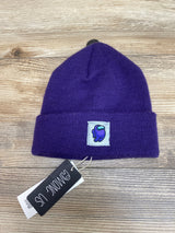 NEW Zara Among Us Beanie Purple Sz 1Y-3Y