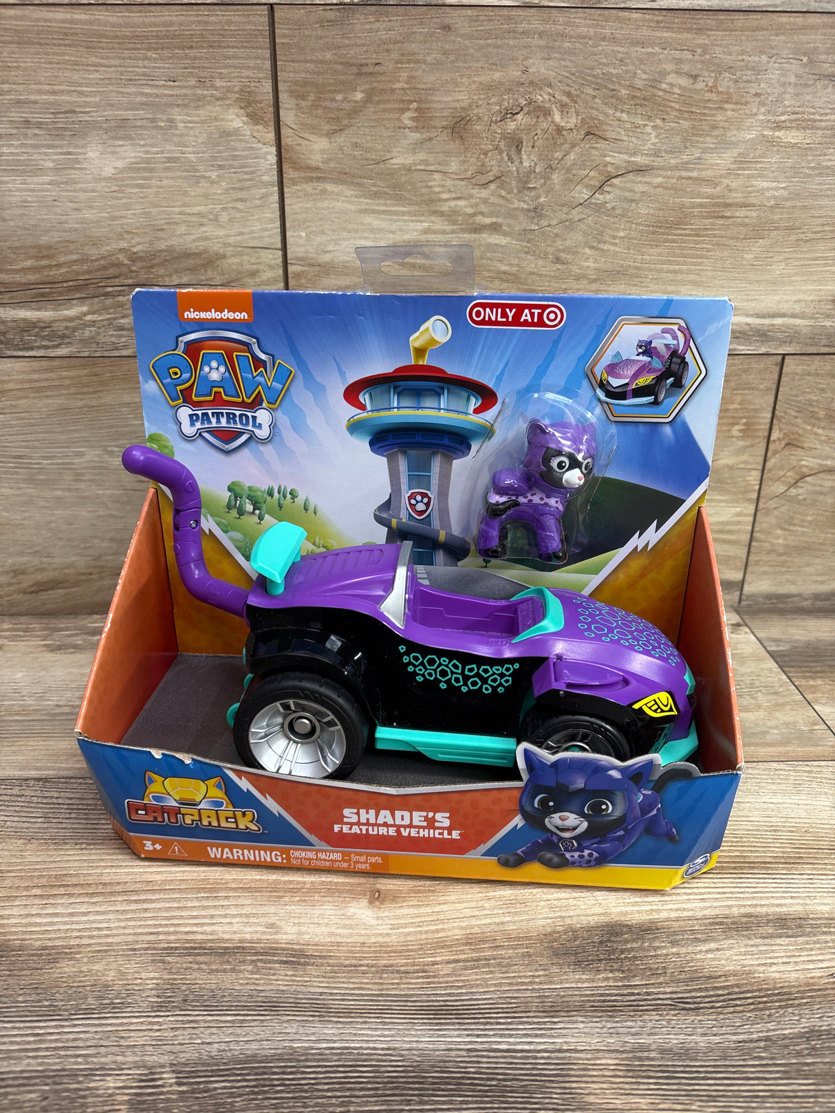 NEW PAW Patrol Shade's Feature Vehicle & Figure Set