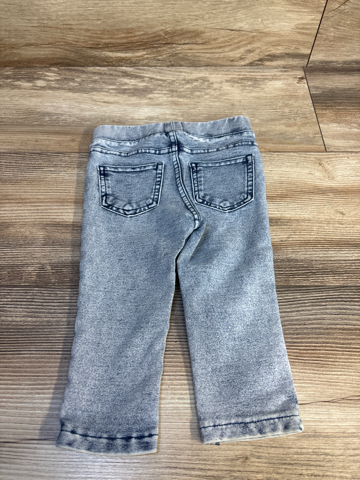 H&M x Gun's N Roses Acid Washed Jeggings Light Blue sz 9m