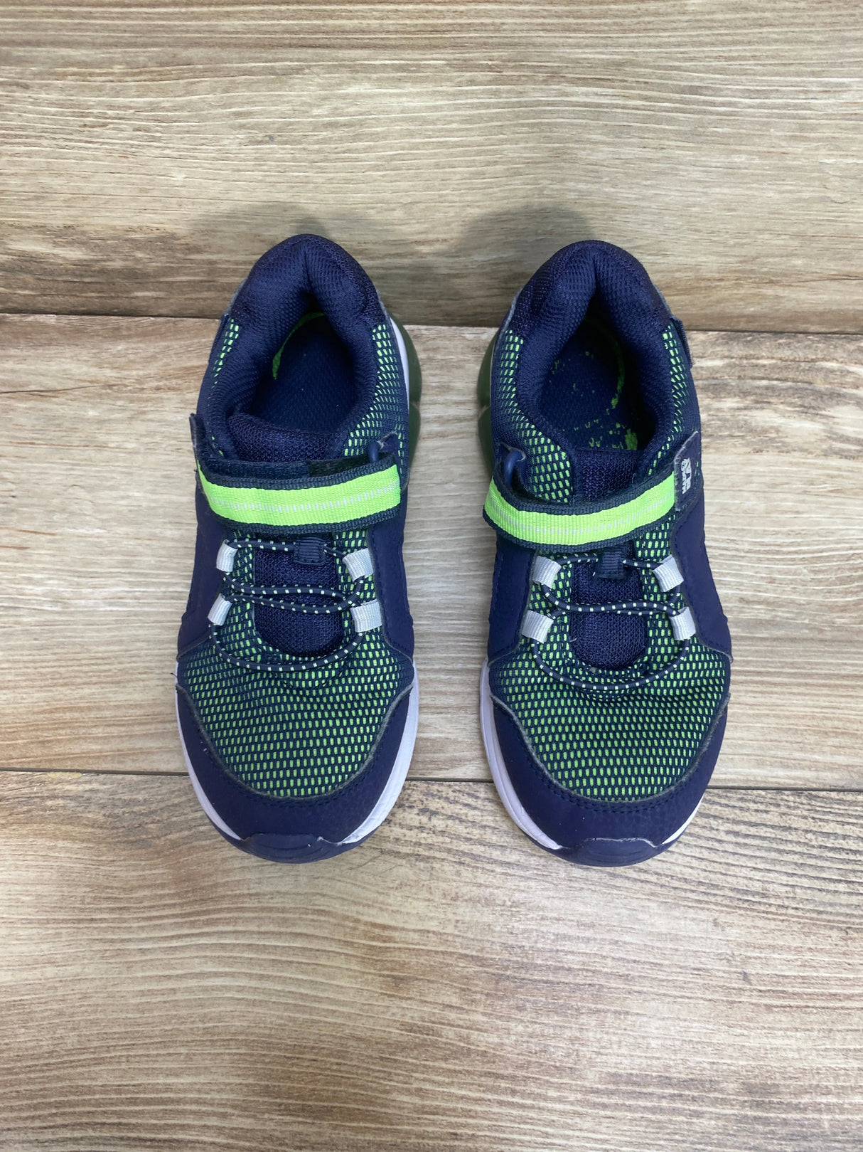 Stride Rite M2P Lumi Bounce Sneakers Green Grecko sz 12c