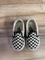 Vans Classic Slip-On Checkerboard Sneakers sz 5c