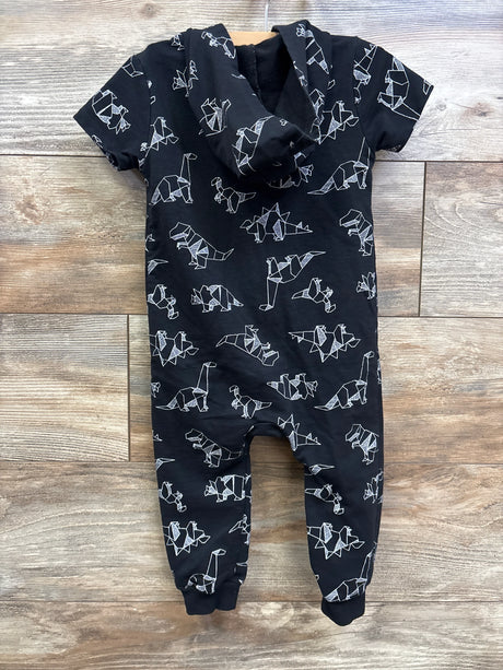 PL Baby Dinosaur Hooded Romper Black sz 24m - Me n Mommy To Be