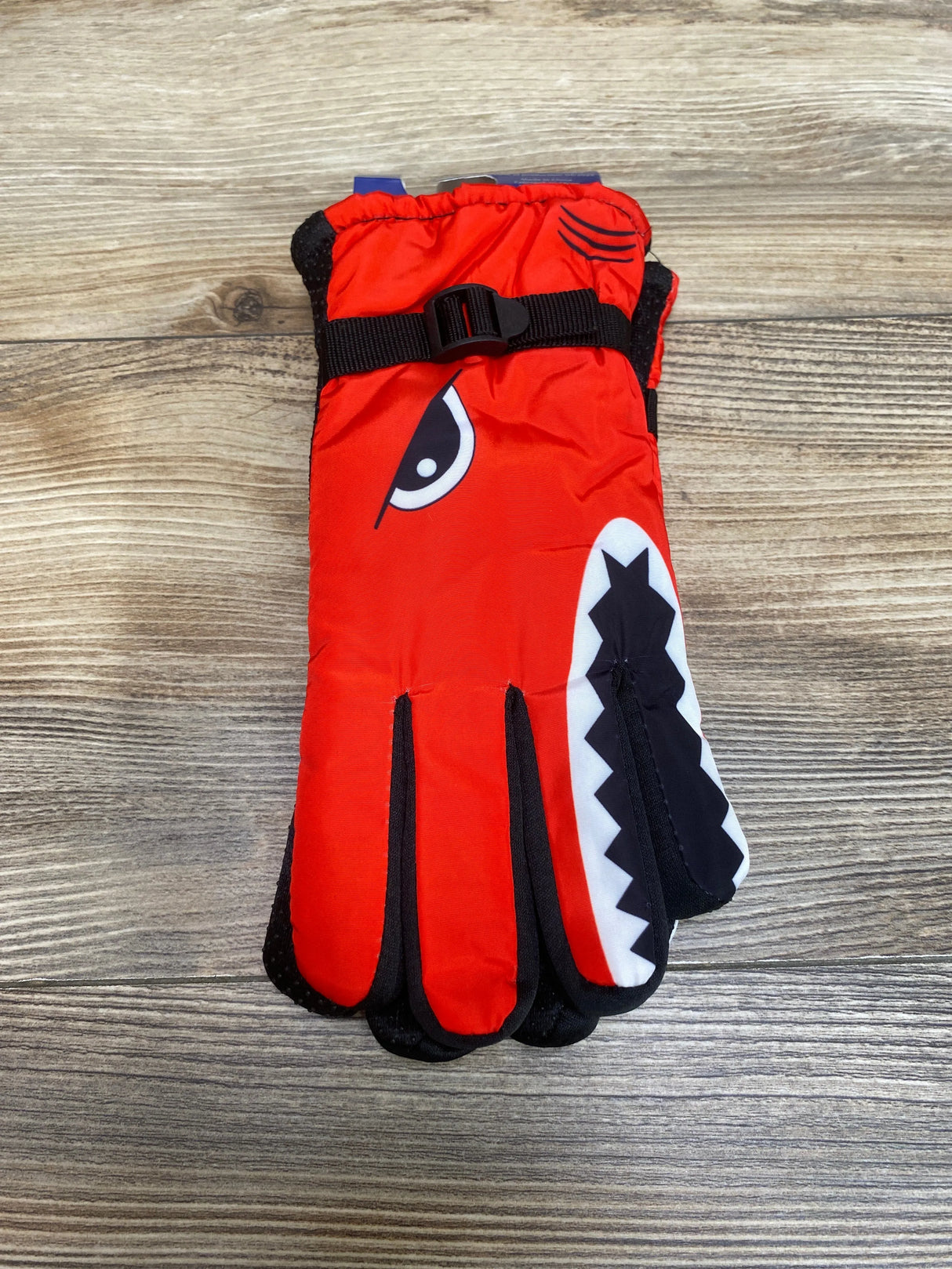 NEW ThermaWear Kid's Shark Winter Ski Gloves Red