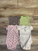 Small Story 4pk Bodysuit Set Brown sz 0-3m