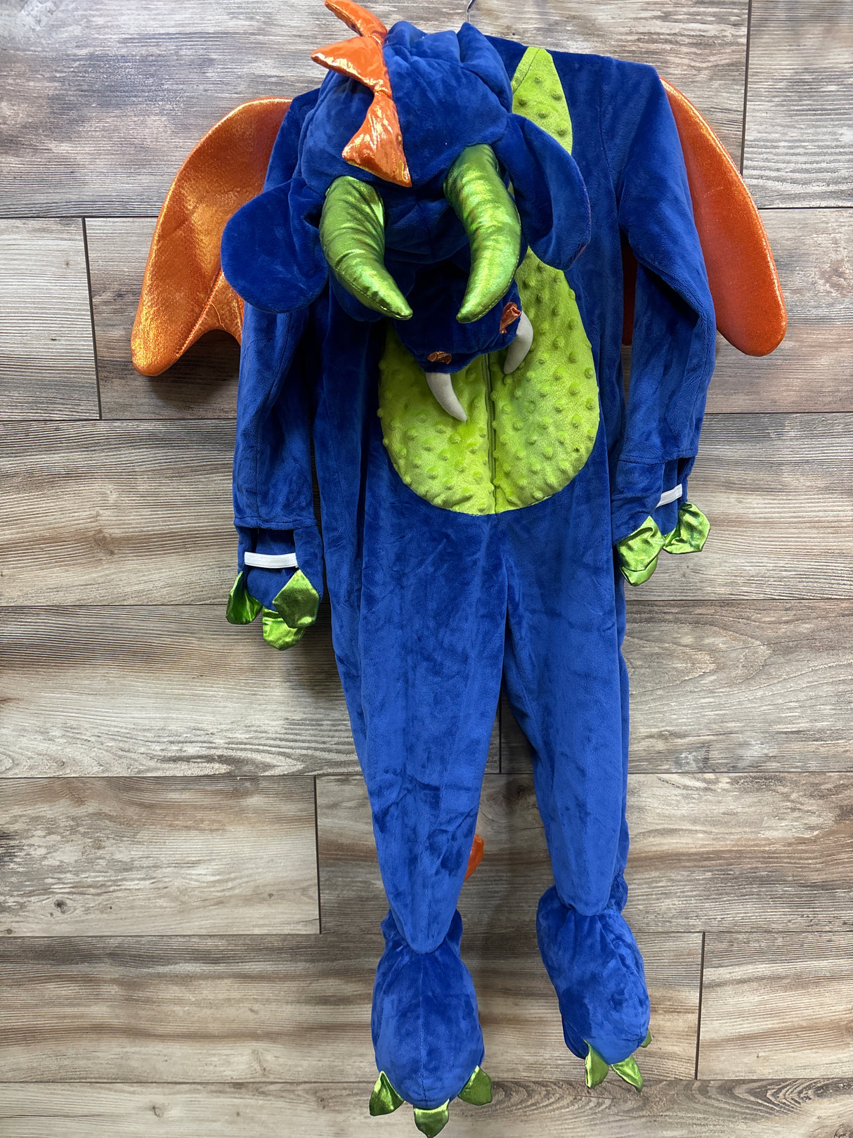 Dream Play Imagine Dragon Costume 1pc Blue sz 4T