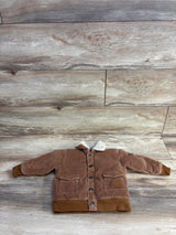 7 For All Mankind Cord Button Up Jacket Brown sz 12m