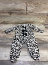 Tahari Quilted Leopard Coverall Beige sz 6-9m