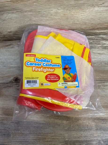 NEW Lakeshore Toddler Firefighter Costume - Me n Mommy To Be