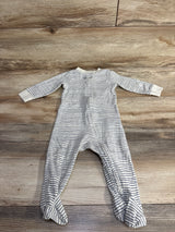 Little Planet Striped Sleeper White sz 9m