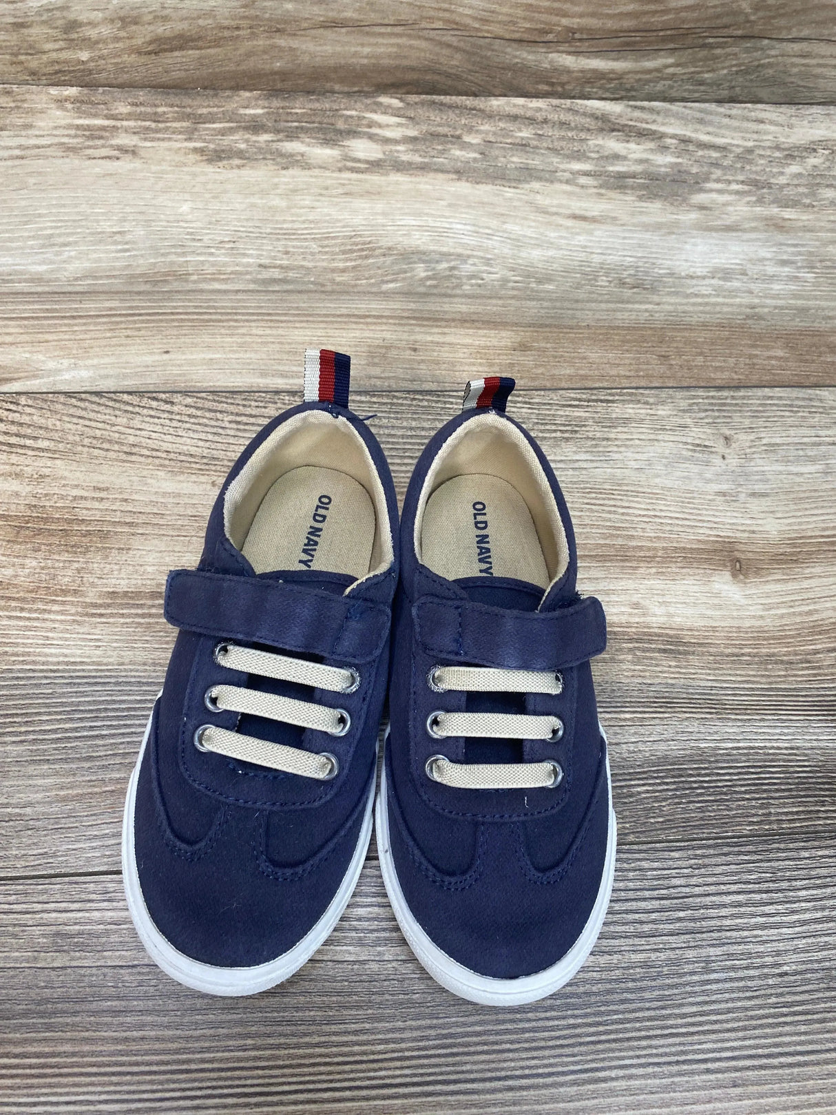 Old Navy Blue Canvas Sneakers sz 10c - Me 'n Mommy To Be