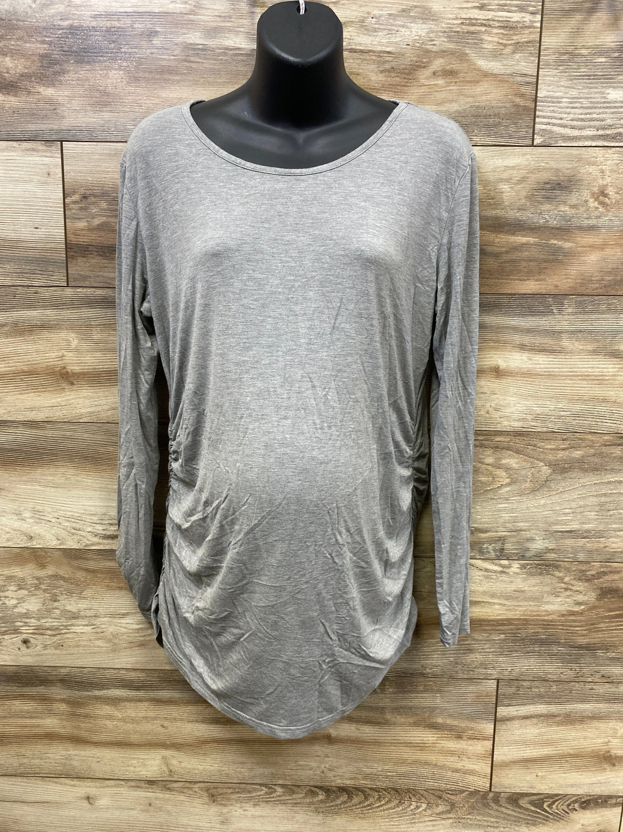 Smallshow Ruched Shirt Grey sz XL