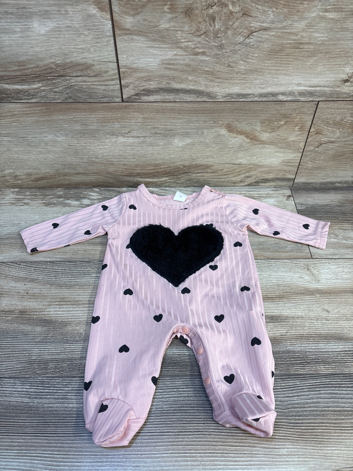 Shein Ribbed Textured Coverall Pink sz 0-1m