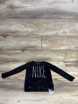 Nike Metallic Dri-Fit Shirt Black sz 3T