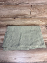 MOZAH Organic Muslin Swaddle Blanket Green