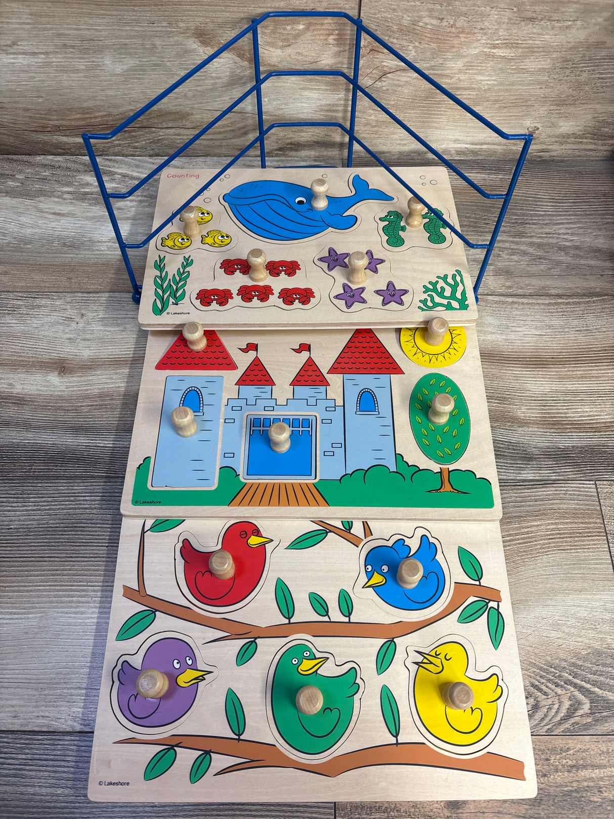 Lakeshore Big Knob Learning Puzzle Set
