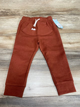 NEW Cat & Jack Fiery Brown Ottoman Knit Joggers sz 3T