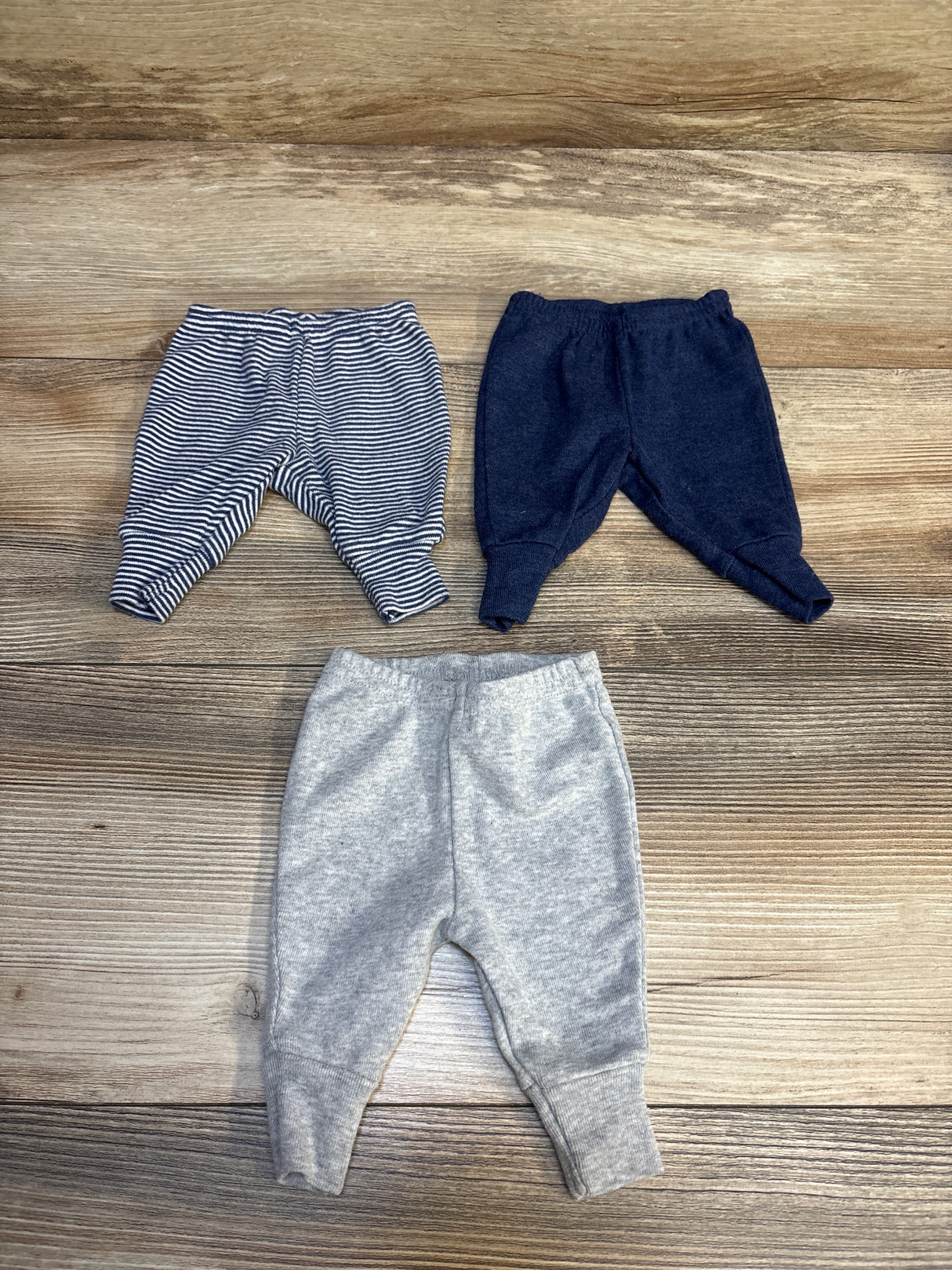Child Of Mine 3pk Pull On Pants Grey sz Preemie