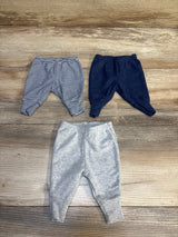 Child Of Mine 3pk Pull On Pants Grey sz Preemie