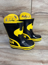 Batman Rain Boots Black sz 7/8c