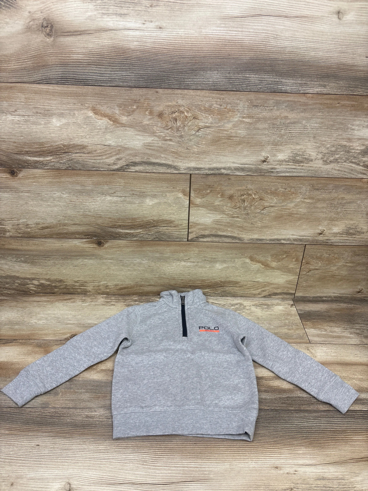Polo Ralph Lauren Quarter Zip Sport Sweatshirt Grey sz 4T