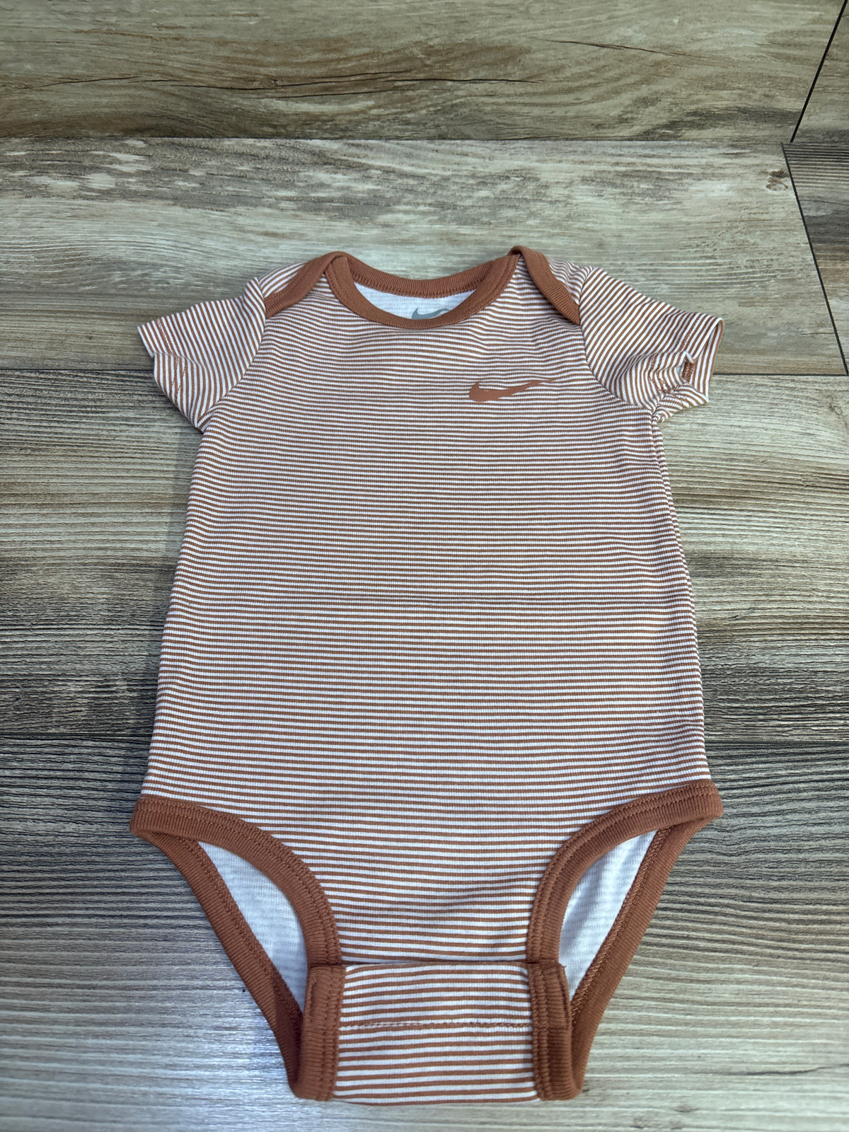 Nike Striped Bodysuit Orange sz 9m