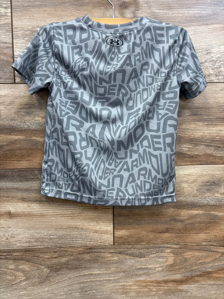 Under Armour Logo Shirt Grey sz 3T - Me n Mommy To Be