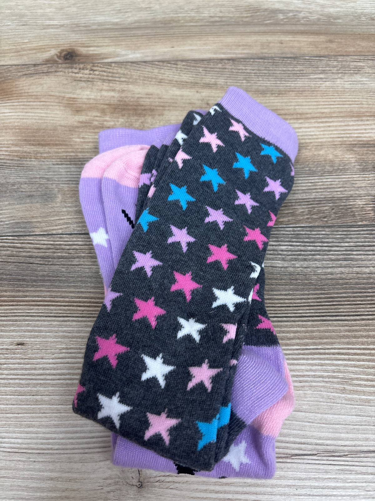 NEW Cat & Jack Knee-High Socks Unicorn 2pk sz Large 3-10Y