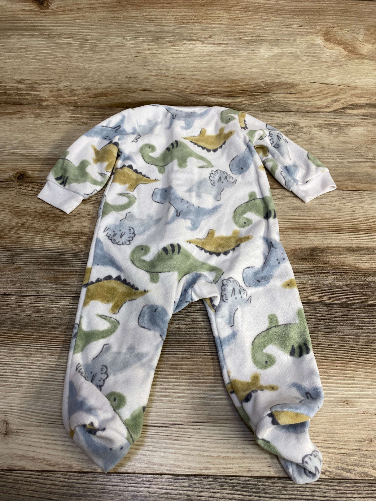 Carter's Dinosaur Blanket Sleeper White sz 6m