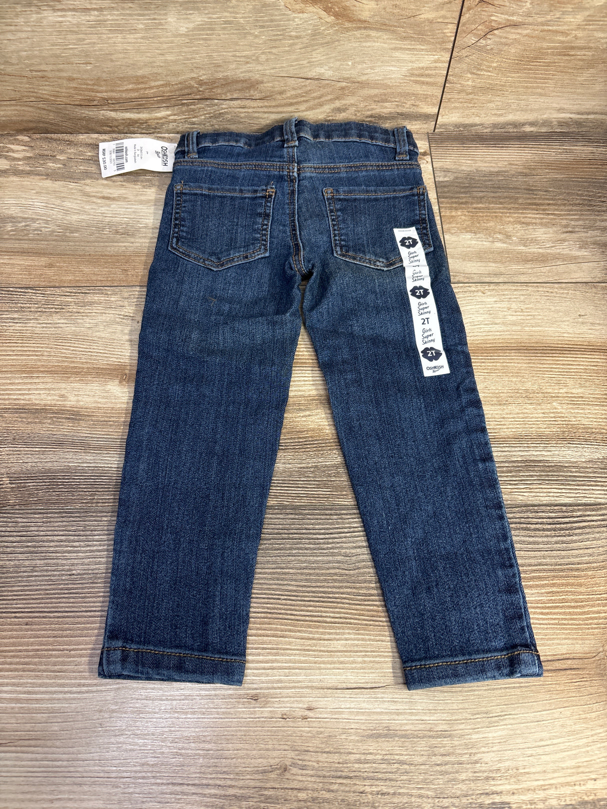NEW OshKosh Super Skinny Jeans Blue sz 2T