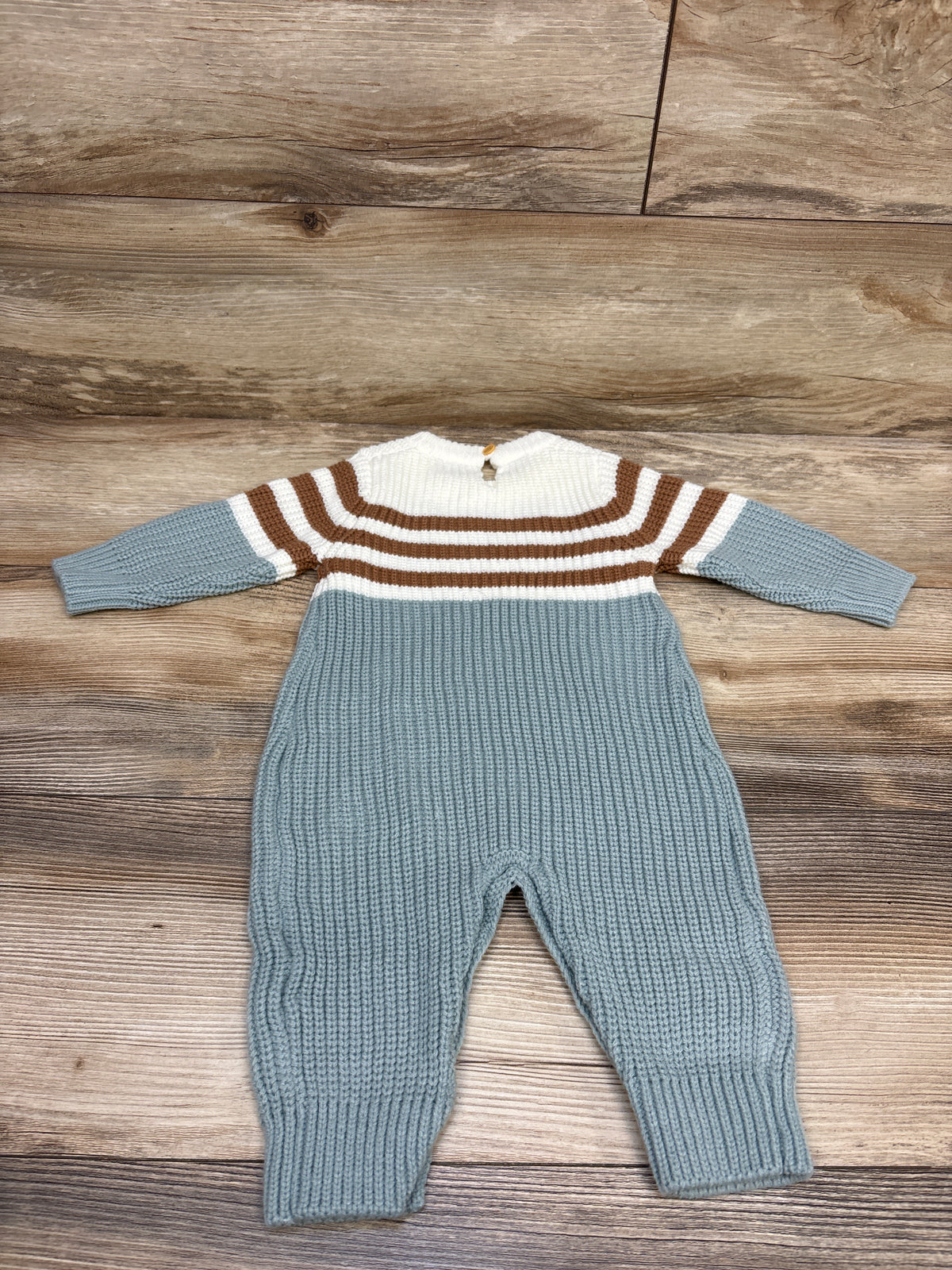 NEW Shein Knit Coverall White sz 3-6m