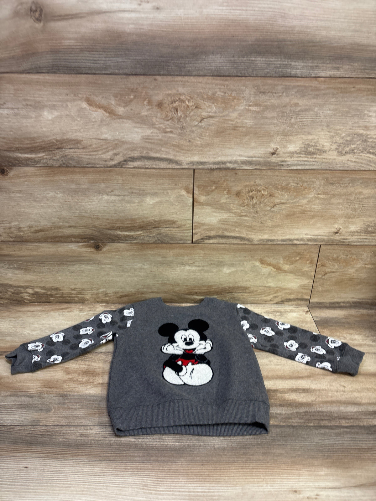 Disney Junior Mickey Mouse Sweatshirt Grey sz 3T