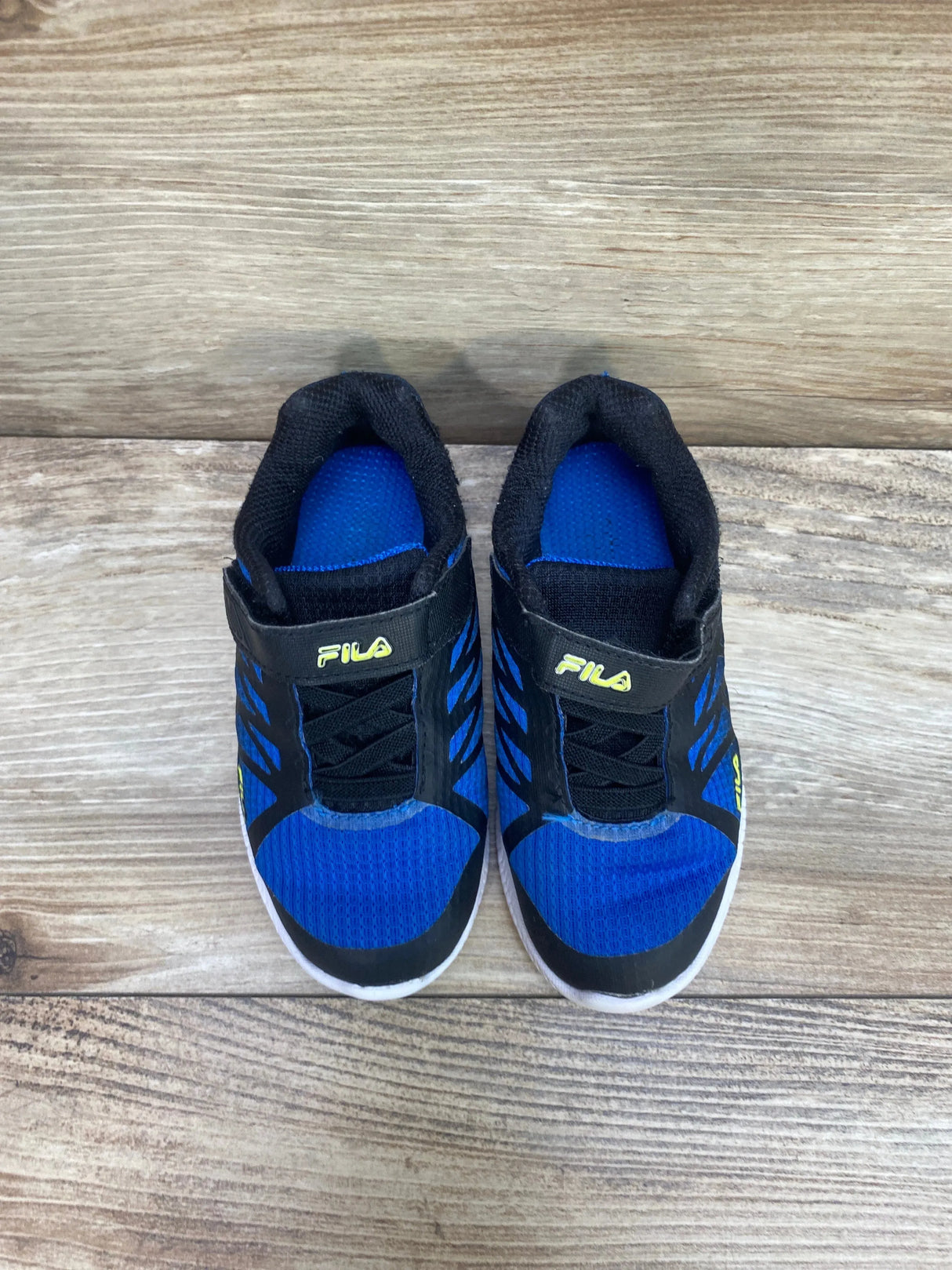 FILA™ Fantom 4 Kids' Running Shoes Blue/Black Sz 9c