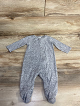 Aden + Anais Footed Coverall Grey sz 0-3m