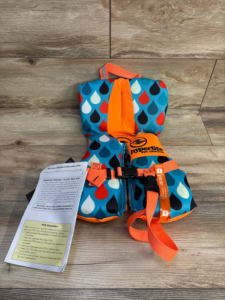 NEW HyperLite Elite Kids Life Vest Type II sz Infant - Me n Mommy To Be