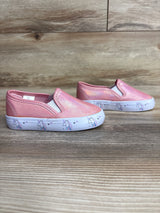US Sports Unicorn Slip-On Sneakers Pink sz 8c