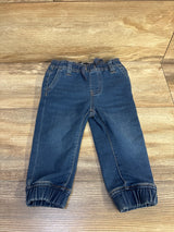 7 For All Mankind Drawstring Jeans Blue sz 12m