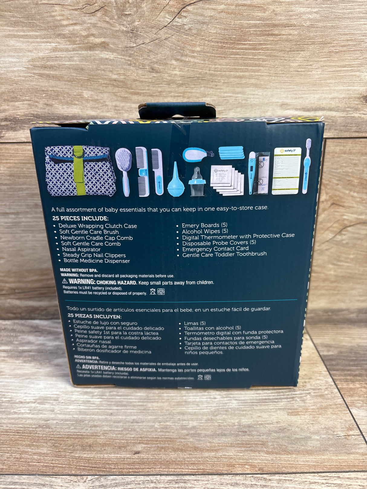 NEW Safety 1st 25pc Deluxe Healthcare & Grooming Kit