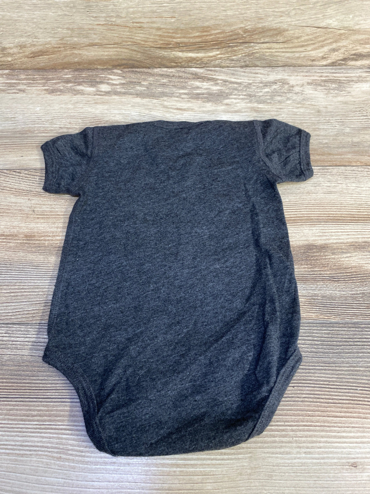 Rabbit Skins Cousin Crew Bodysuit Grey sz 12m - Me n Mommy To Be