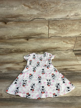 Disney Junior Minnie Mouse Polka Dot Dress White sz 4T