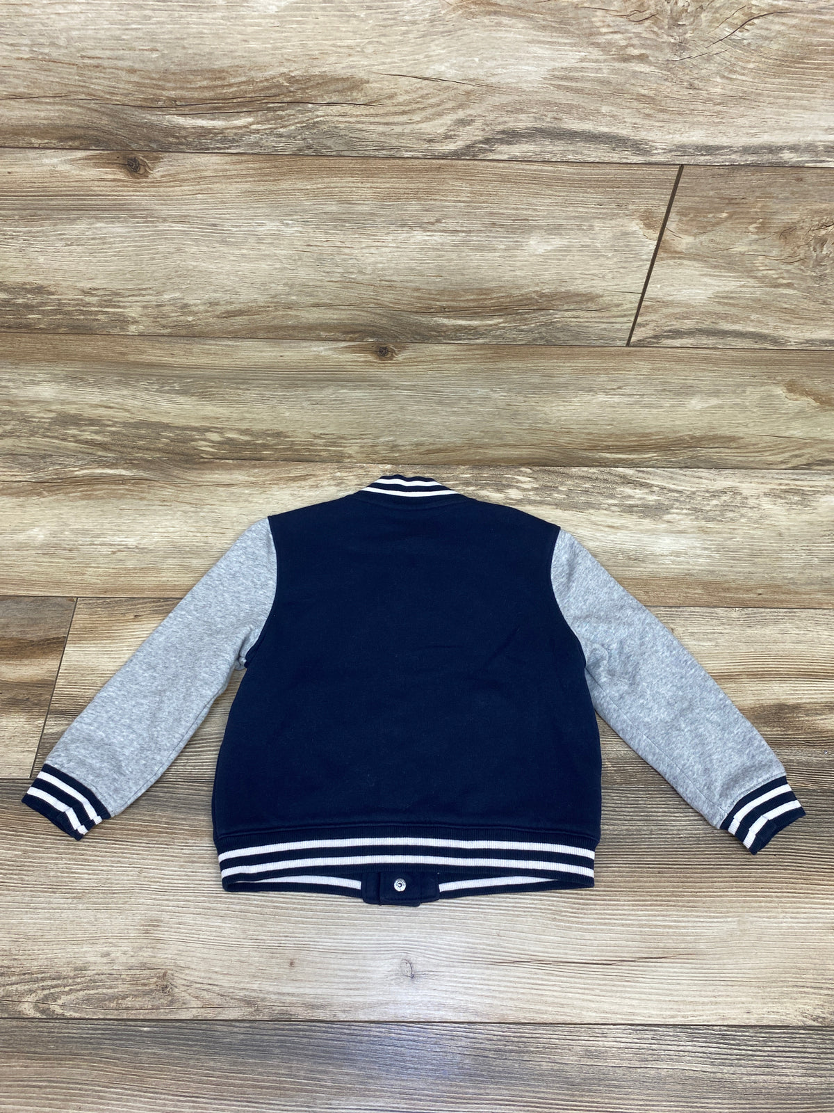 Old Navy Button-Front Bomber Jacket Navy sz 4T