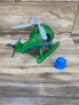 Green Toys Helicopter, Green/Blue