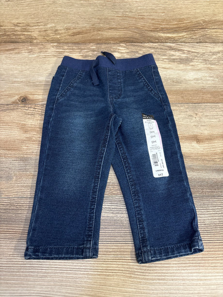 NEW Okie Dokie Knit Waist Pants Blue sz 9m - Me n Mommy To Be