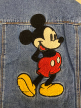 Zara x Disney Sherpa Lined Denim Jacket Blue sz 2-3Y
