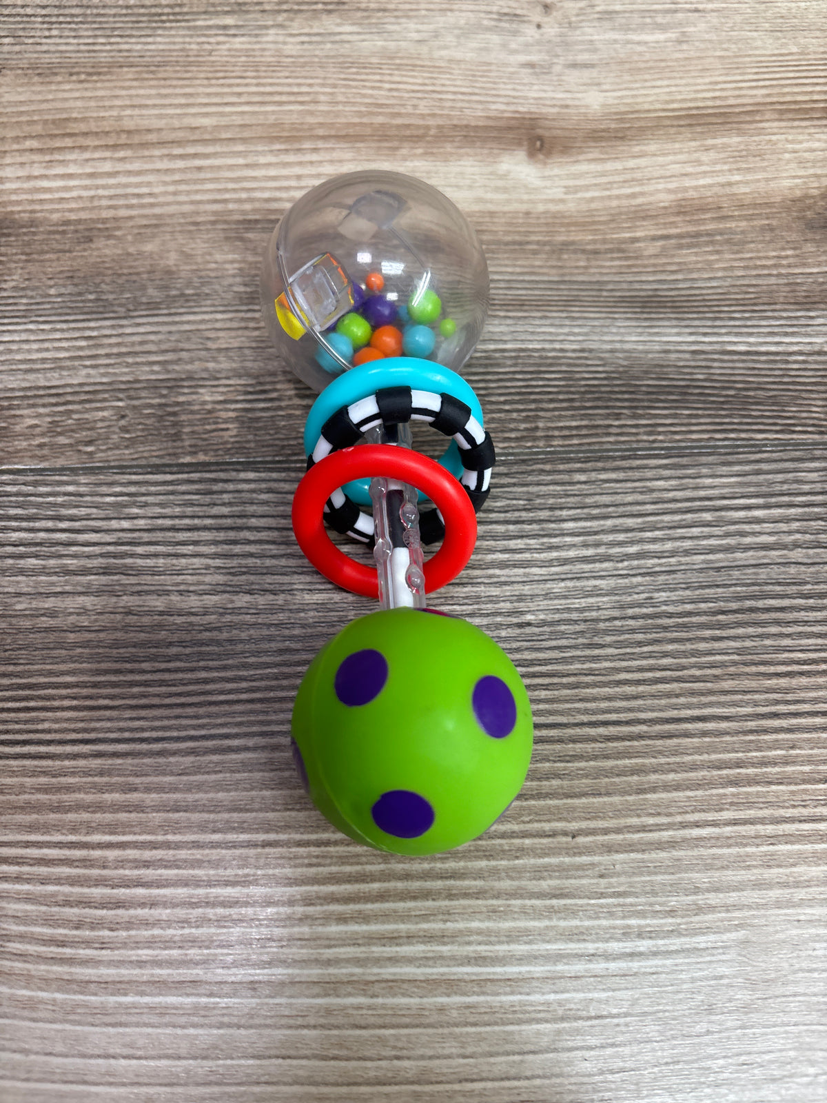 Sassy Spin Shine Rattle Toy