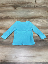 Cat & Jack Thermal Shirt Blue sz 18m