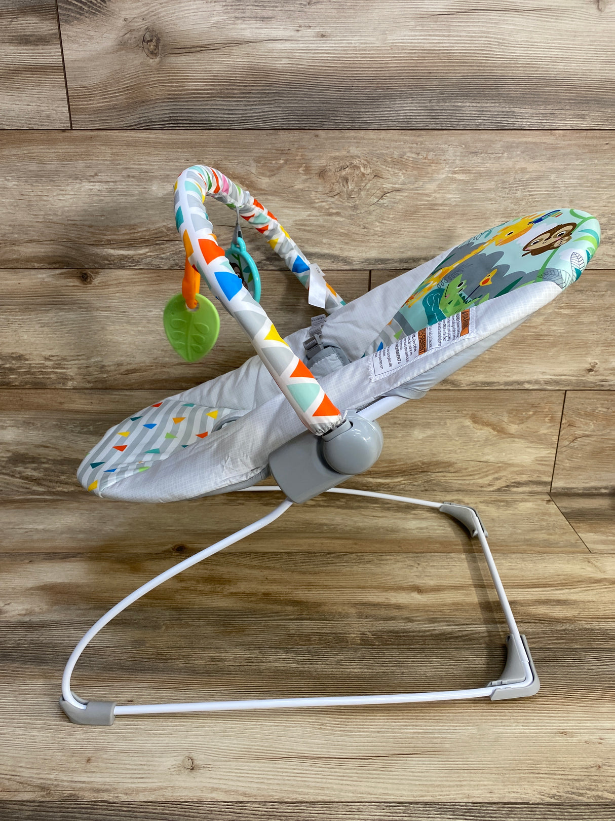 NEW Bright Starts Safari Fun Vibrating Bouncer