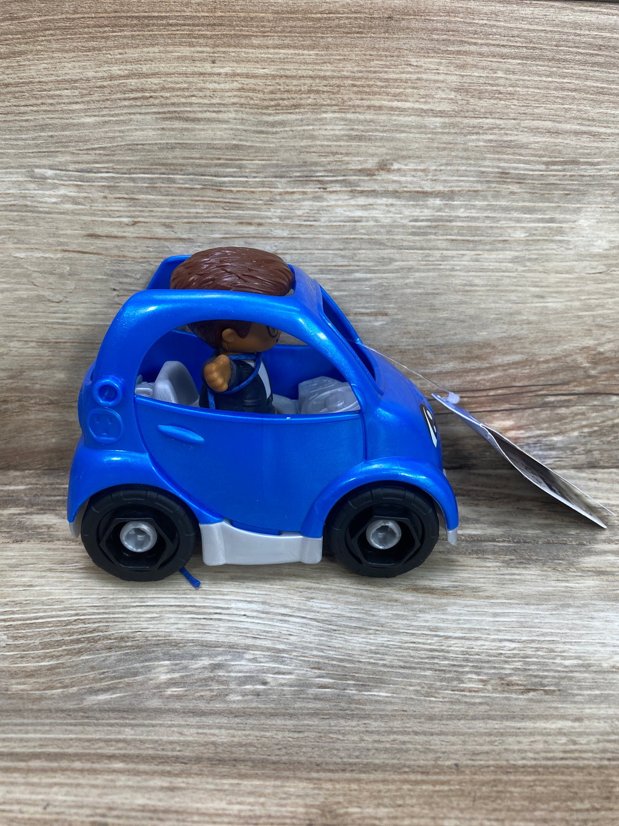 NEW Fisher Price Little People Blue Car