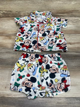 Peter Alexander Disney 2pc Mickey & Friends Pajama Set White sz 12-18m - Me n Mommy To Be