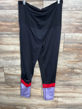 Isabel Maternity Crossover Panel Leggings Black sz XL